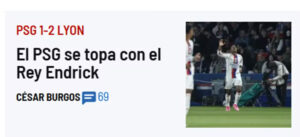 Endrick é chamado de Rei após brilhar contra o PSG, na França