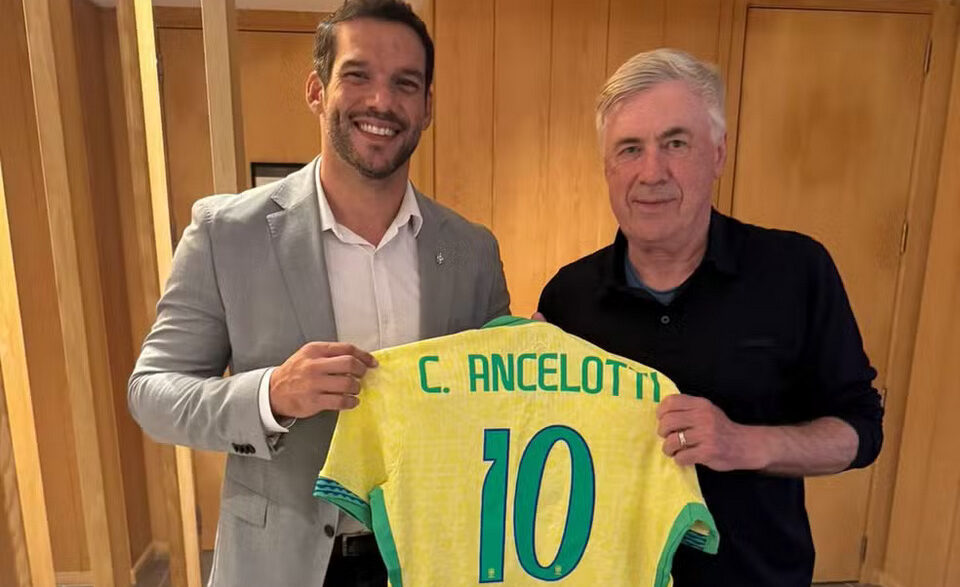 CBF pretende renovar com Ancelotti antes de convocação final para a Copa do Mundo