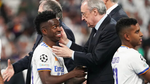 Vini Jr recebe blindagem de Florentino no Real Madrid: “Deixem comigo”