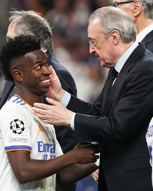 Vini Jr recebe blindagem de Florentino no Real Madrid: “Deixem comigo”