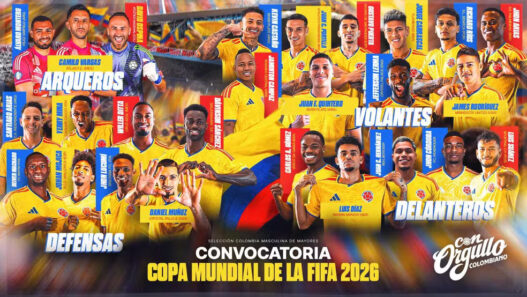 Com jogadores que atuam no Brasil, Colômbia está convocada para a Copa do Mundo