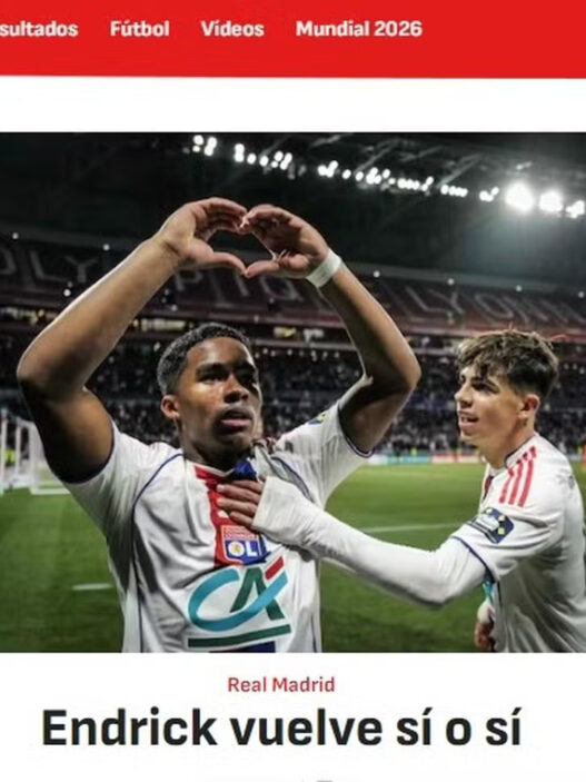 Endrick vai ganhar espaço no Real Madrid, afirma imprensa internacional