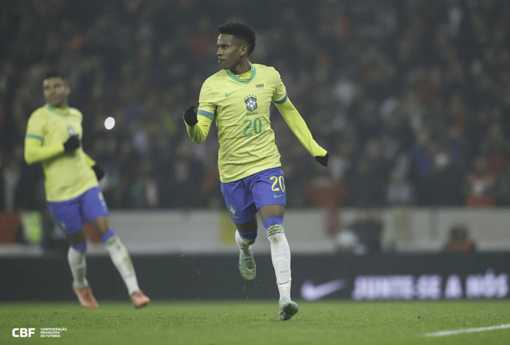Estêvão está fora da pré-lista do Brasil e não vai à Copa do Mundo