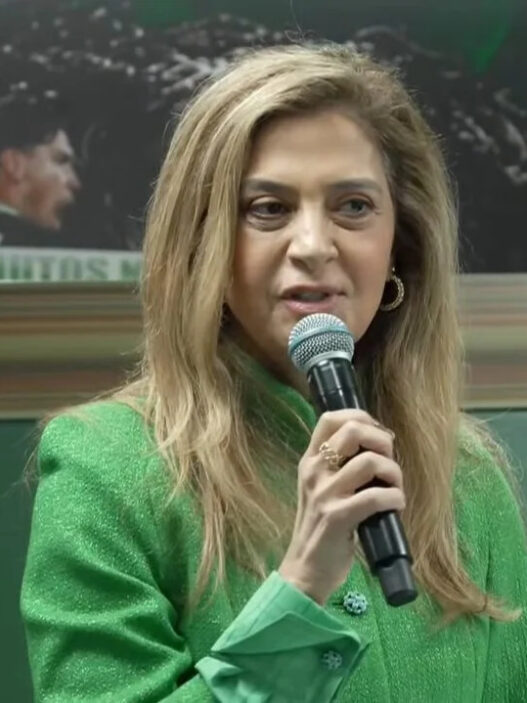 Leila Pereira defende Abel e afirma que nem o marido opina sobre o Palmeiras: "Mando ficar quieto