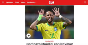 "Última dança", imprensa internacional repercute convocação de Neymar