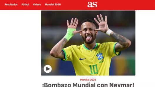 "Última dança", imprensa internacional repercute convocação de Neymar