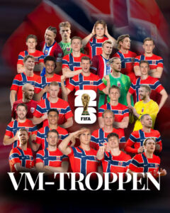 Haaland puxa a lista nos convocados da Noruega para a Copa do Mundo