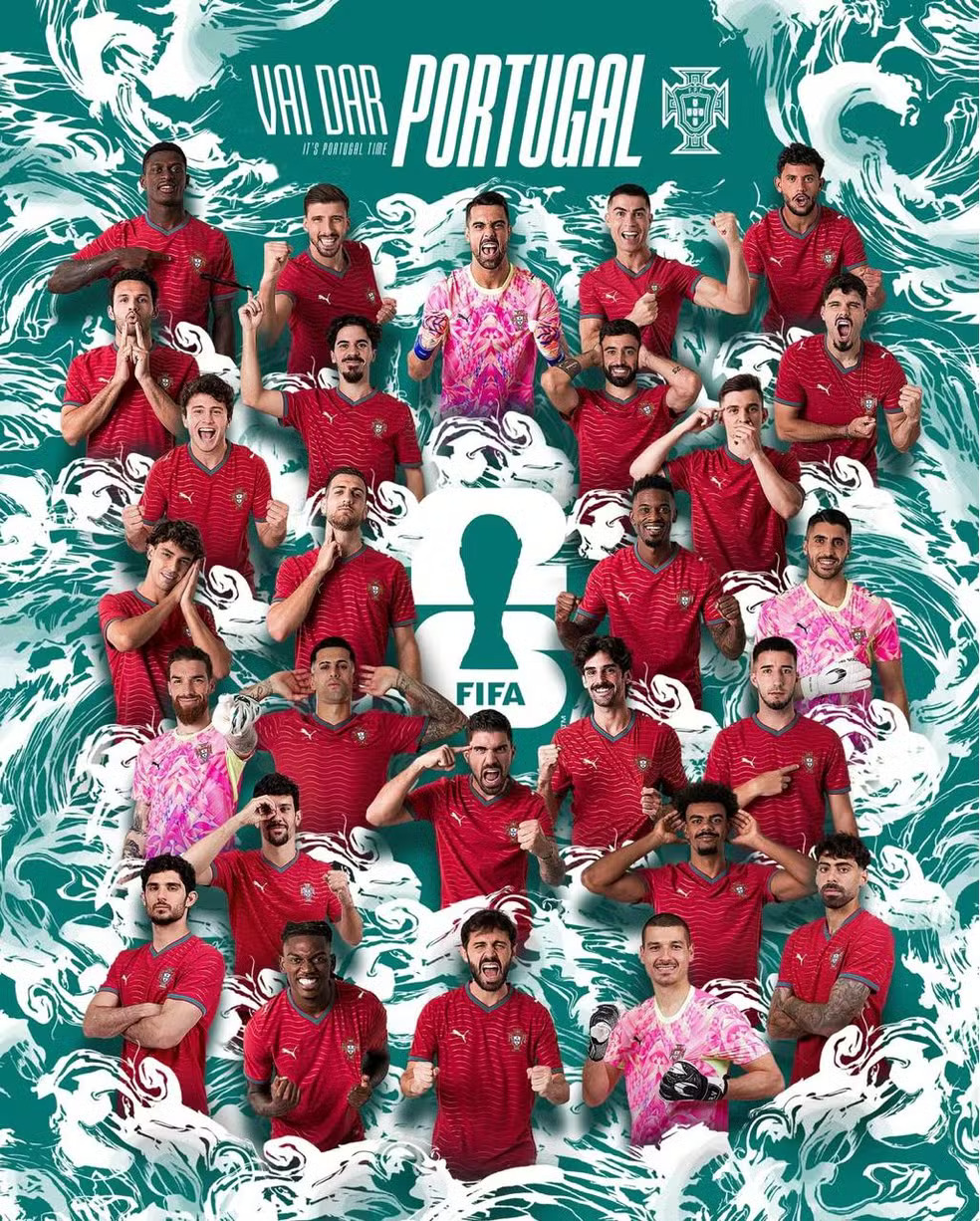 Com Cristiano Ronaldo, Portugal convoca jogadores para a Copa