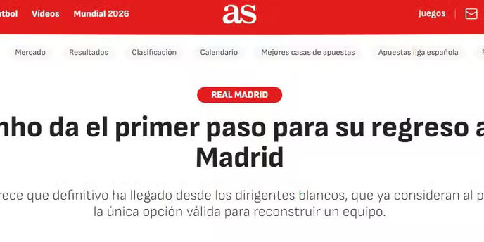 Mourinho e Real Madrid agilizam acerto e português fica perto de retorno