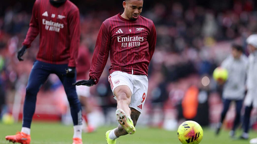 Gabriel Jesus, do Arsenal, vira o segundo maior brasileiro vencedor de Premier League