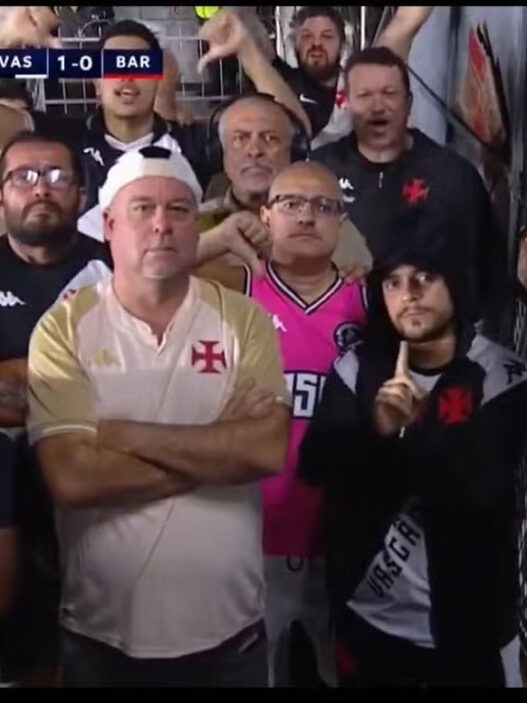 Torcedores não comemoram gol do Vasco e viram debate na imprensa internacional