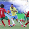 Casemiro, do Brasil, é o mais lento entre os jogadores de linha que atuaram