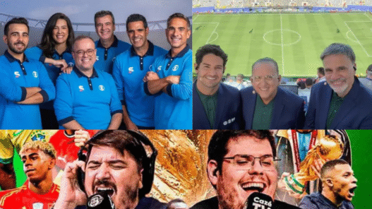 CazéTV, Globo e SBT: torcedores e jornalistas revelam como estão acompanhando a Copa, o que gostam nas transmissões, nos debates, e dão seus vereditos sobre a disputa entre as emissoras e o YouTube