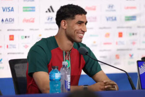 Hakimi, do Marrocos, afirma não ter favoritos no duelo contra o Brasil