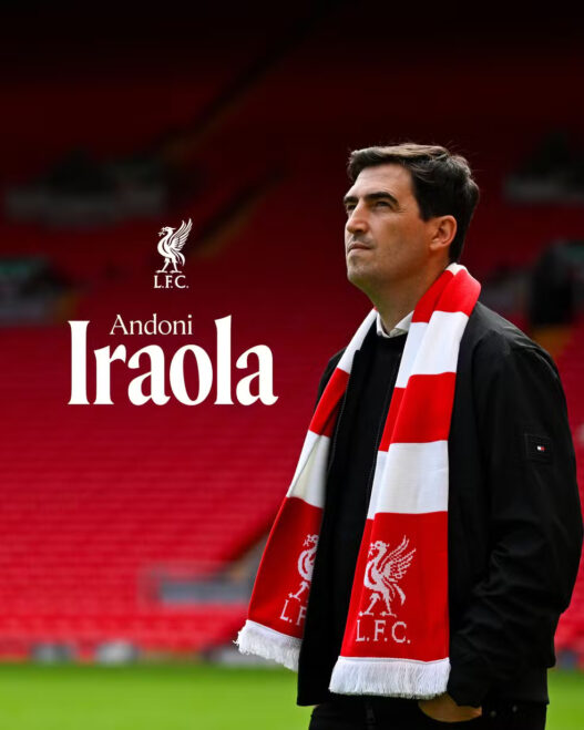 Liverpool anuncia o técnico Iraola