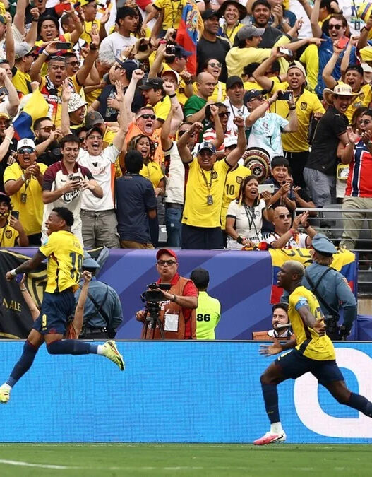 Plata decide, Equador bate a Alemanha e avança na Copa do Mundo