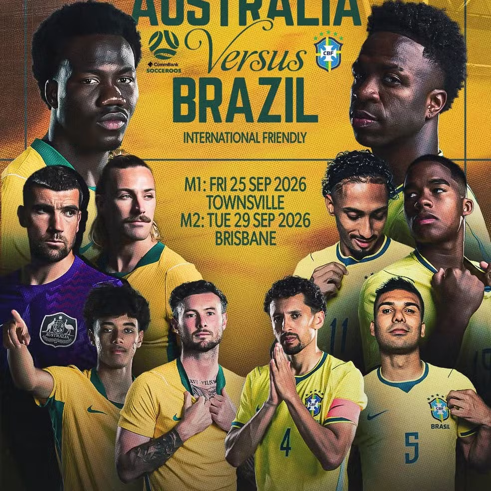 Brasil define adversários até o final de 2026; veja o calendário