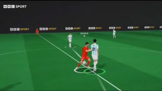 Televisão registra catimba de Flaco López após gol decisivo da Argentina