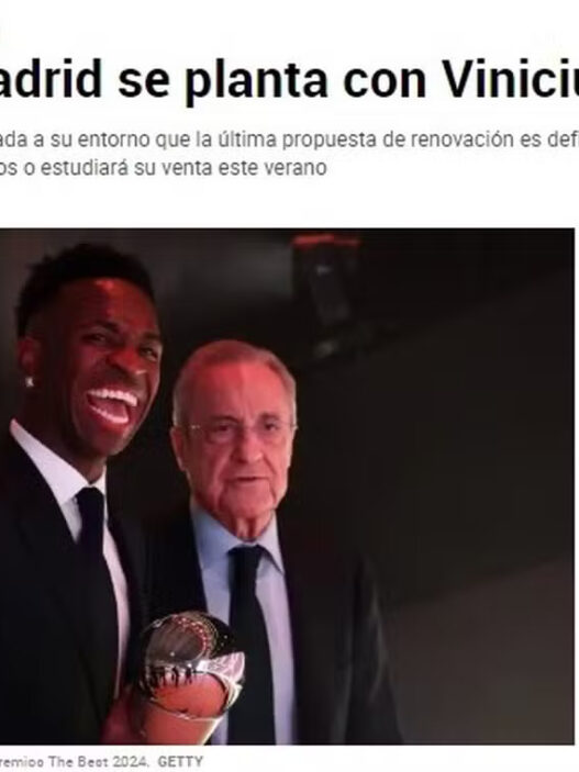 Real Madrid bota Vini Jr na parede e faz ultimato