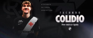 Vasco anuncia contratação do atacante Facundo Colidio