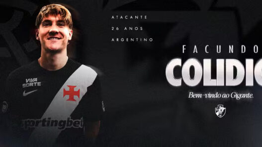 Vasco anuncia contratação do atacante Facundo Colidio