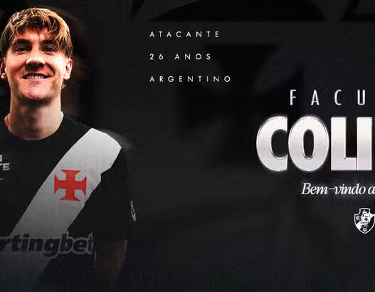 Vasco anuncia contratação do atacante Facundo Colidio