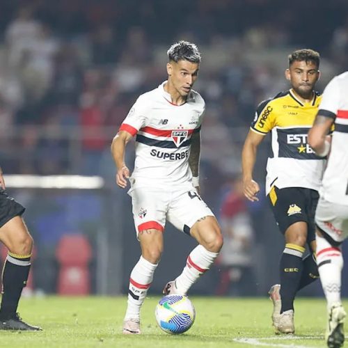 Criciúma x São Paulo Foto: Rubens Chiri e Paulo Pinto/Saopaulofc.net