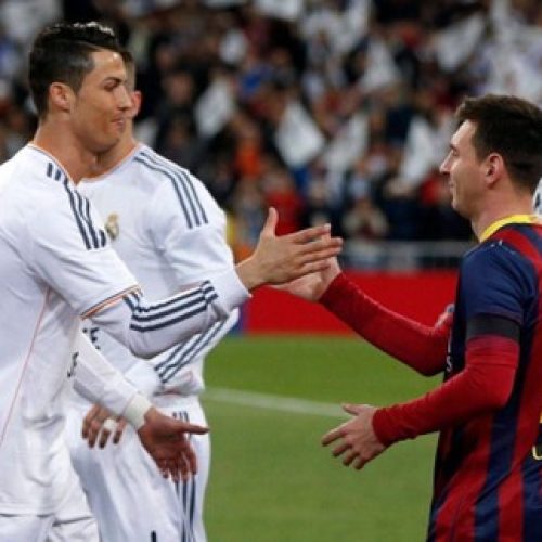 Cristiano Ronaldo e Messi - Foto: divulgação 