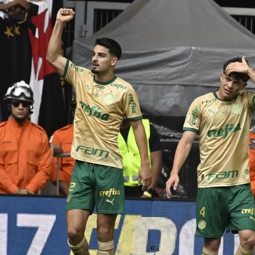 Flaco Lopez, do Palmeiras - Foto: Mateus Bonomi/AGIF