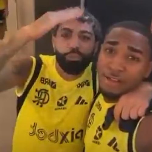 Gabigol e Lorran - foto: reprodução 