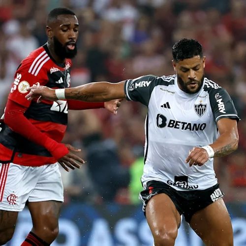 Gerson e Hulk / Foto: Buda Mendes/GettyImages