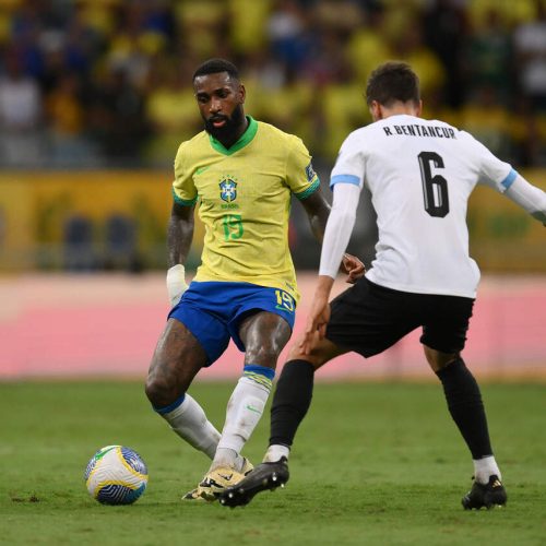 Gerson em ação - Foto: Pedro Vilela/Getty Images