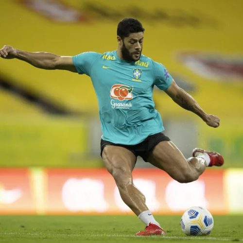 Hulk em sua última convocação - Foto: Lucas Figueiredo/CBF