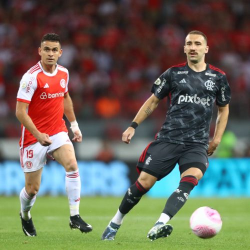 Internacional x Flamengo - empatam pelo Brasileirão - Foto: divulgação Flamengo 