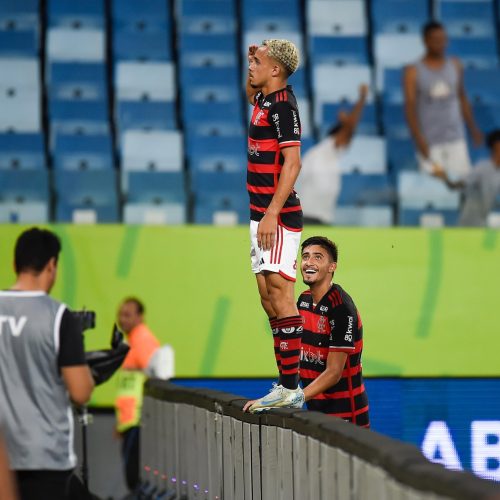 Matheus Gonçalves, do Flamengo / Marcelo Cortes / CRF