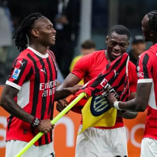 Rafael Leão, do Milan - Foto: Getty imagem 