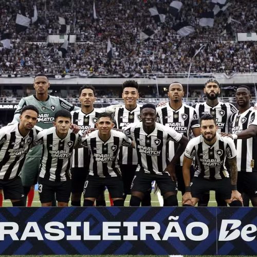 Time do Botafogo / Foto: Vitor Silva/BFR